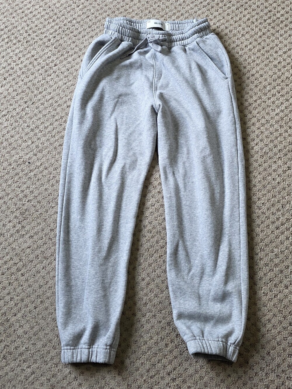 Hollister Light Gray Jogger Sweatpants